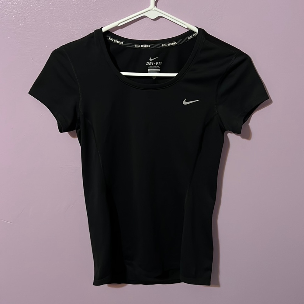 Nike Running Black Dri-fit T-shirt